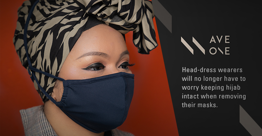 Inilah produk pintar yang dapat membantu Anda memasang topeng di atas jilbab Anda