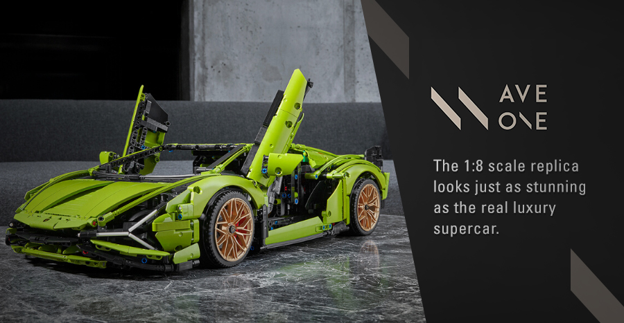 LEGO bekerja sama dengan Lamborghini untuk meluncurkan Lego Technic Lamborghini Sián FKP 37