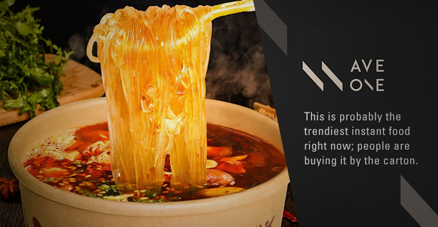 Hai Chi Jia Suan La Fen yang populer sekarang tersedia untuk pembelian online dan Anda akan membuang mie mangkuk Anda untuk ini